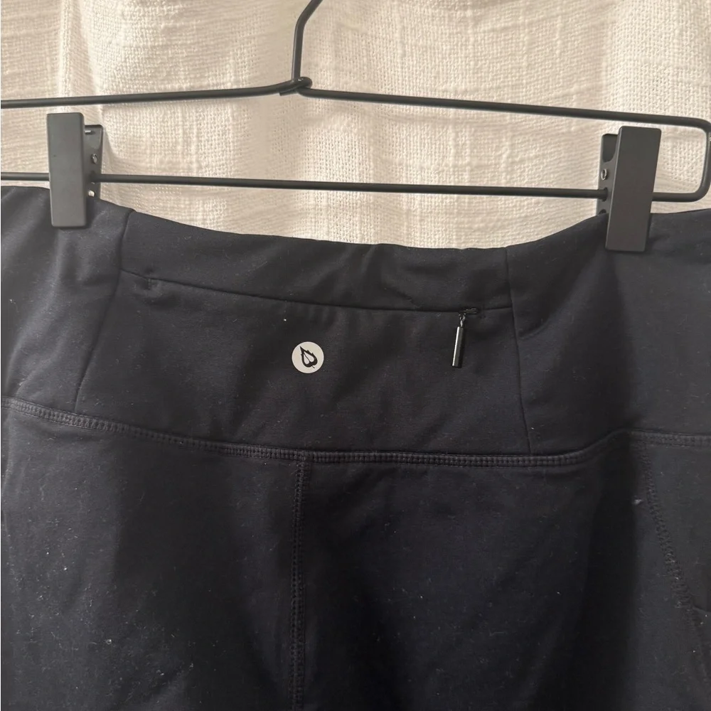 Black fleece lined Leggings - Picture 4 of 4